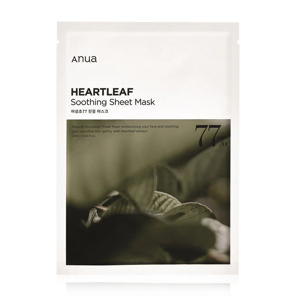 ANUA Heartleaf 77% Soothing Sheet Mask 25ml