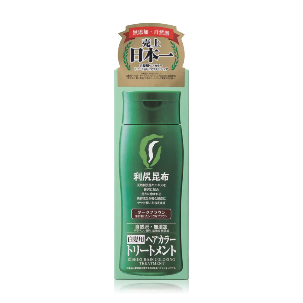 Rishiri Hair Coloring Treatment 200g #Dark Brown
