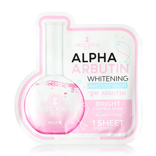 Precious Skin Thailand Ampoule Mask - Alpha Arbutin Whitening - Beauty Buddy