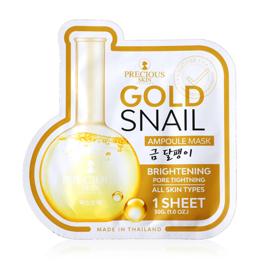 Precious Skin Thailand Ampoule Mask - Gold Snail Extract - Beauty Buddy
