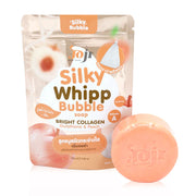 JOJI Secret Young Silky Whipp Bubble Soap Bright Collagen Glutathione & Peach 100g