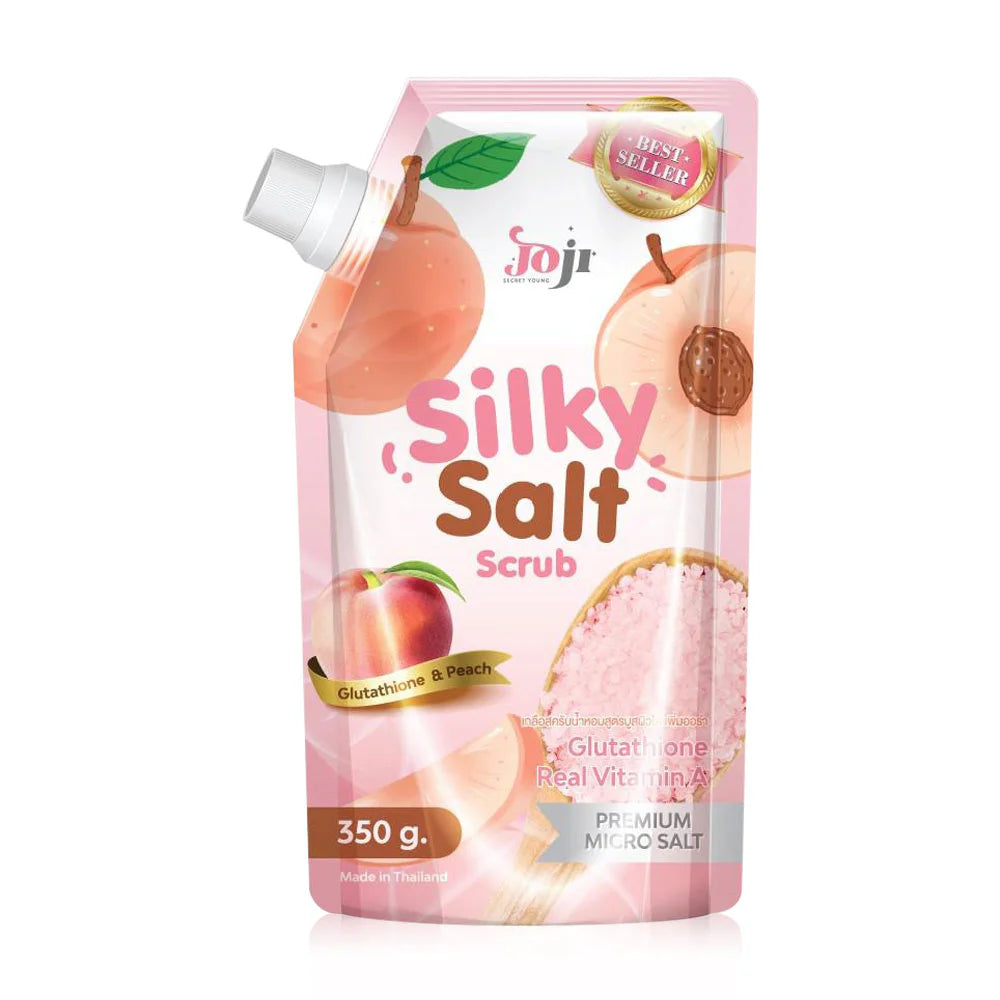 JOJI Secret Young Silky Salt Scrub Glutathione & Peach 350g