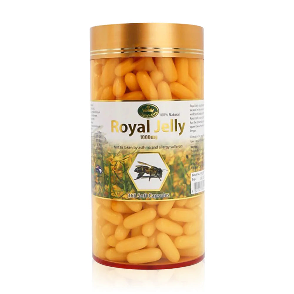 Nature's King Royal Jelly Original 365 Capsules