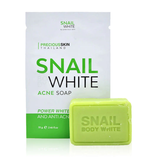 Precious Skin Thailand Acne Soap - Snail Extract for Clear Skin - Beauty Buddy