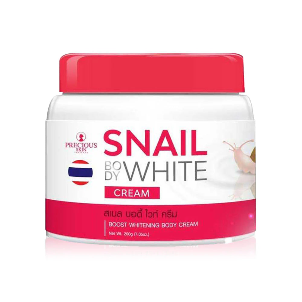 Precious Skin Thailand Body Cream - Snail Mucus Extract 200g - Beauty Buddy
