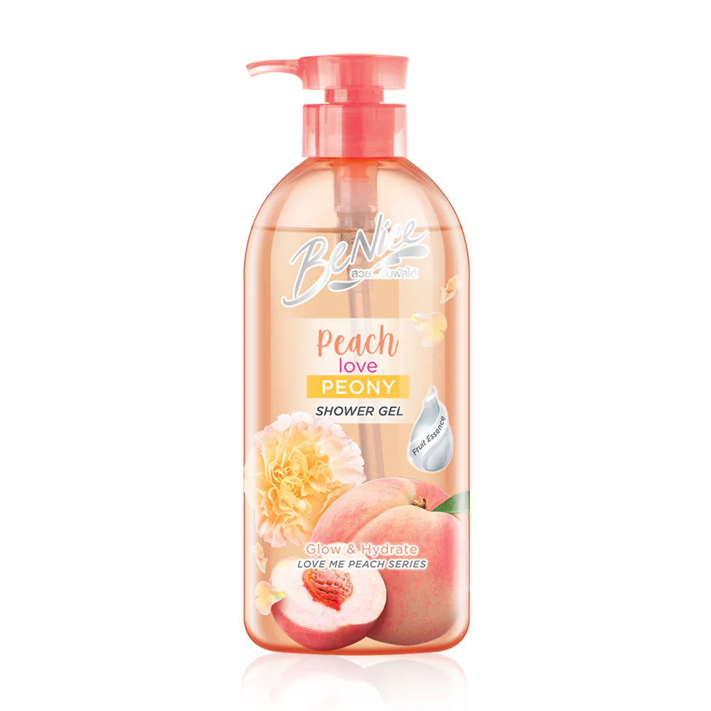 BeNice Love Me Peach Shower Gel Peach Love Peony 450ml