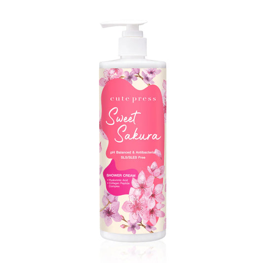 Cute Press Shower Cream - Sweet Sakura Fragrance - Beauty Buddy
