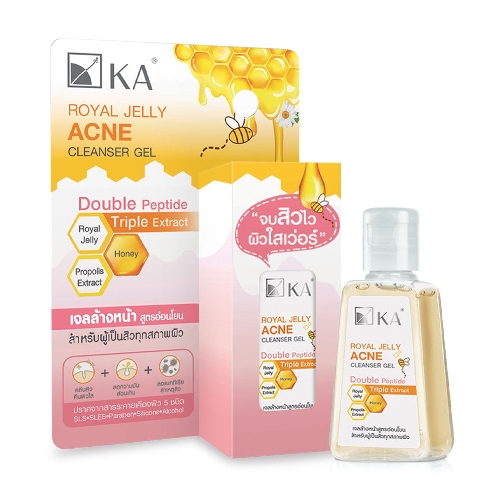 KA Acne Cleanser Gel - Royal Jelly & Natural Extracts - Beauty Buddy