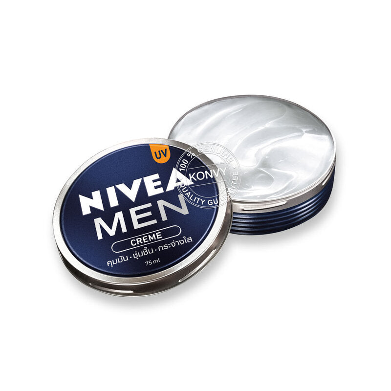 NIVEA Men Facial Cream - Lightweight Moisturizer with UV Protection - Beauty Buddy