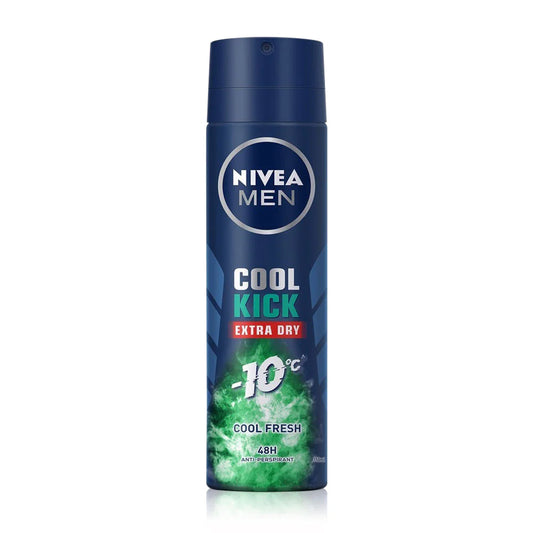 NIVEA Men Antiperspirant - Cool Kick Spray 150ml - Beauty Buddy