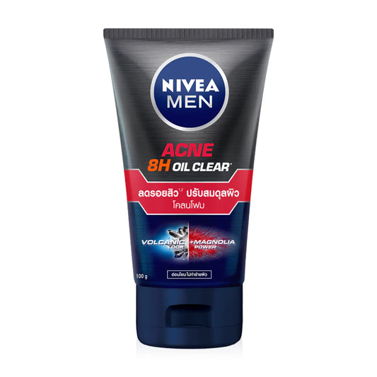 NIVEA Men Cleansing Foam - Acne Oil Clear with Carnitine - Beauty Buddy