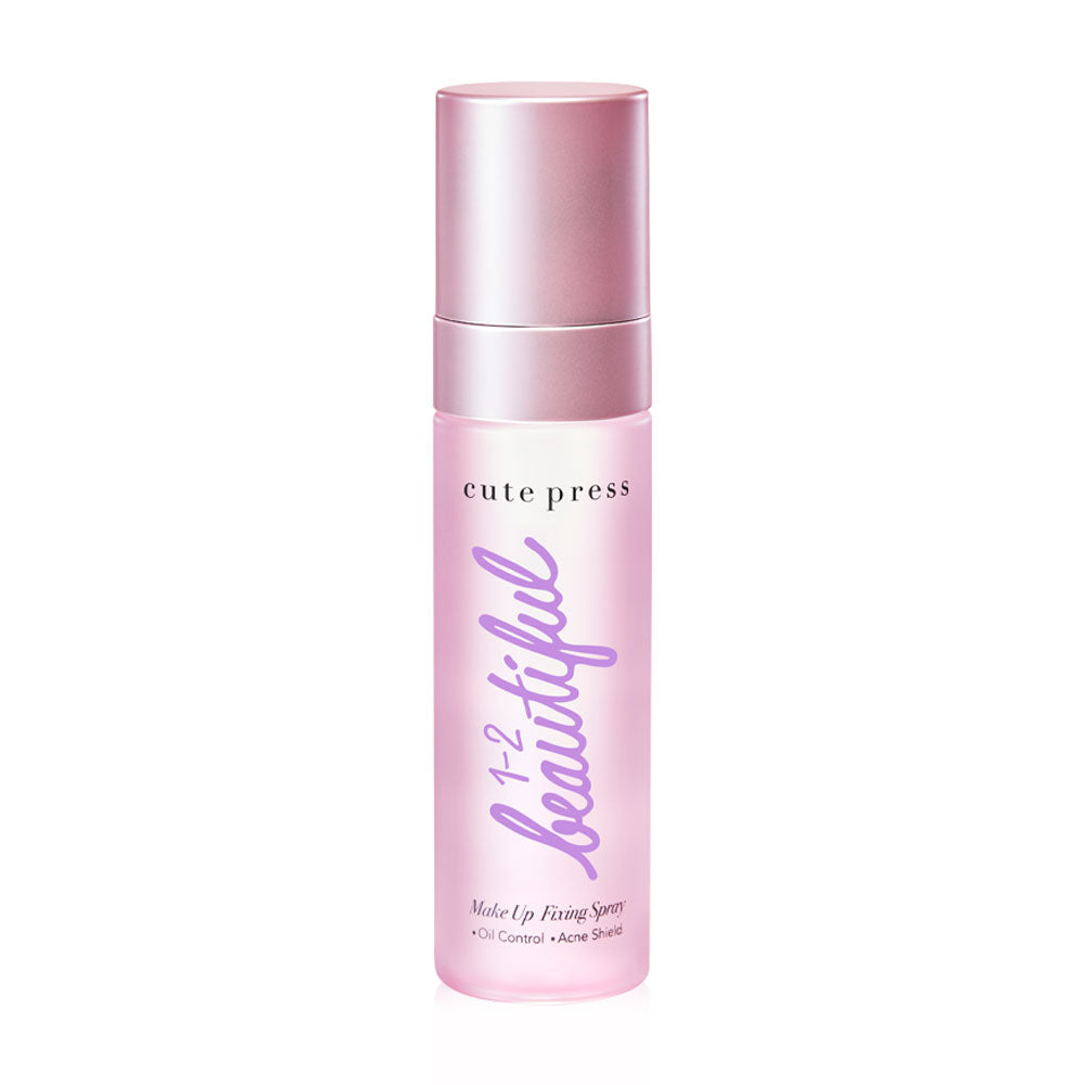 Cute Press Makeup Fixing Spray - Silicone-Free, Long-Lasting Oil Control - Beauty Buddy