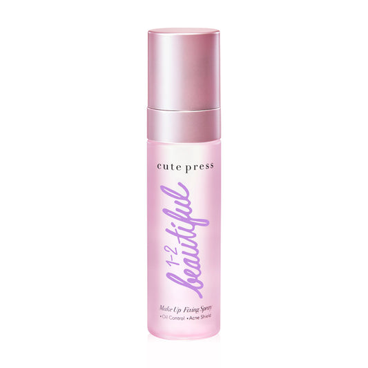 Cute Press Makeup Fixing Spray - Silicone-Free, Long-Lasting Oil Control - Beauty Buddy