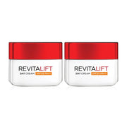 L'OrŽal Paris Revitalift Anti-Wrinkle + Firming Day Cream SPF35/PA++ 50ml x 2pcs