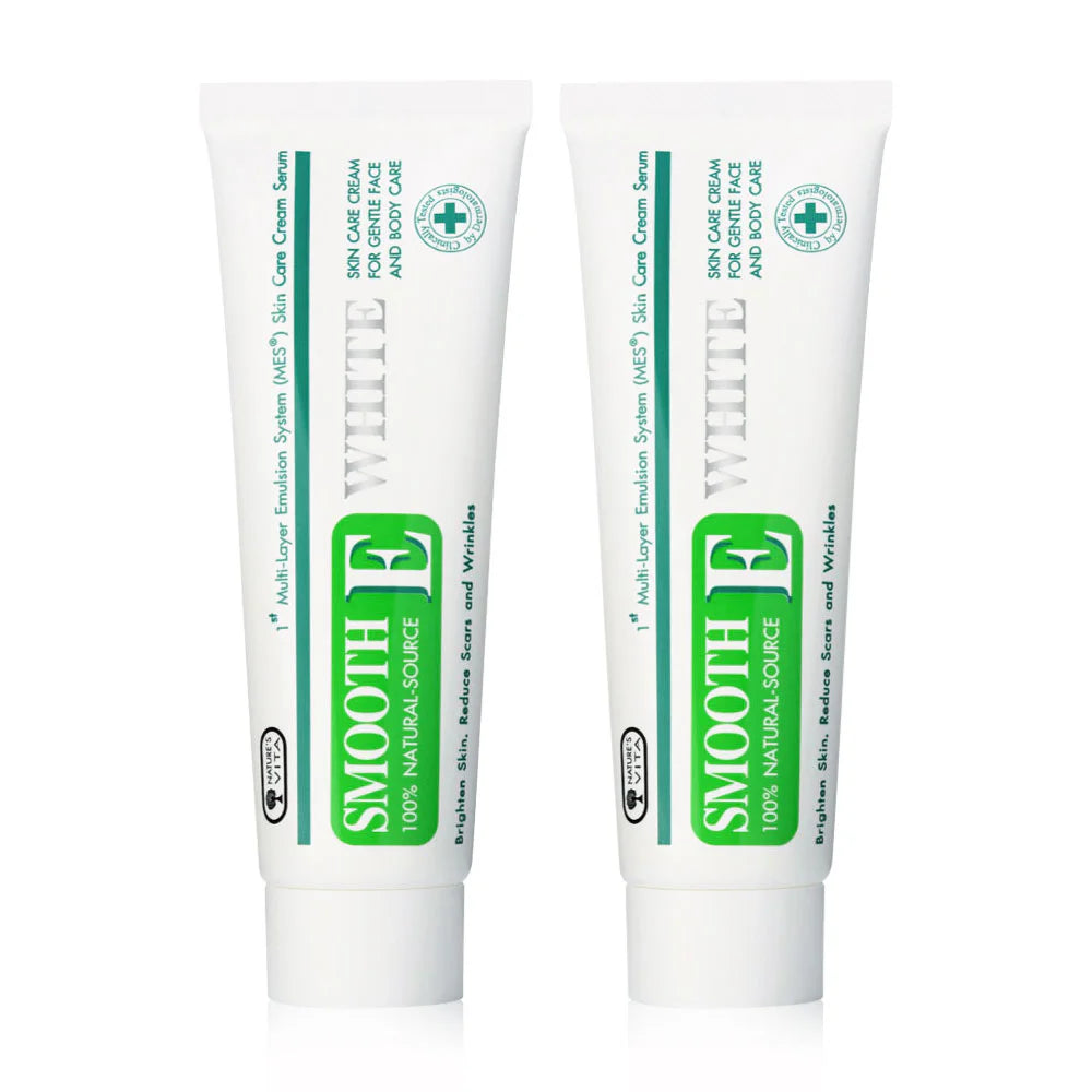 Smooth E Cream Plus White Facial and body cream 30g x 2pcs