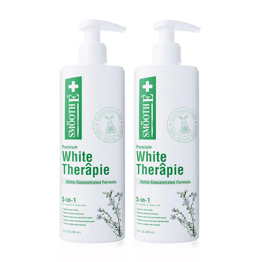 Smooth E Skin White Therapie Body Lotion 200ml x 2pcs