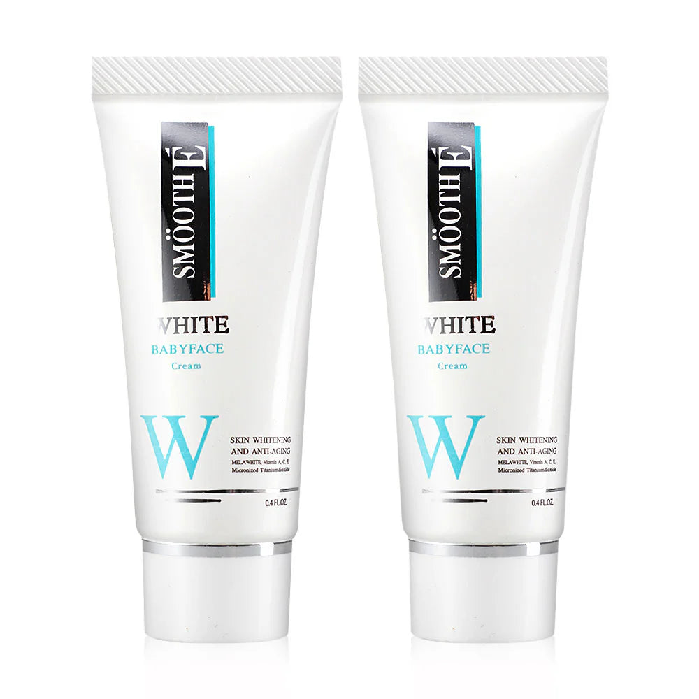 Smooth E White Cream 12g x 2pcs
