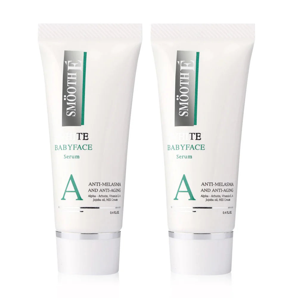 Smooth E White Babyface Serum 12g x 2pcs