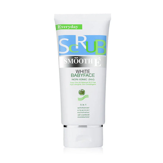 Smooth E Facial Scrub - White Babyface with Onion Extract - Beauty Buddy