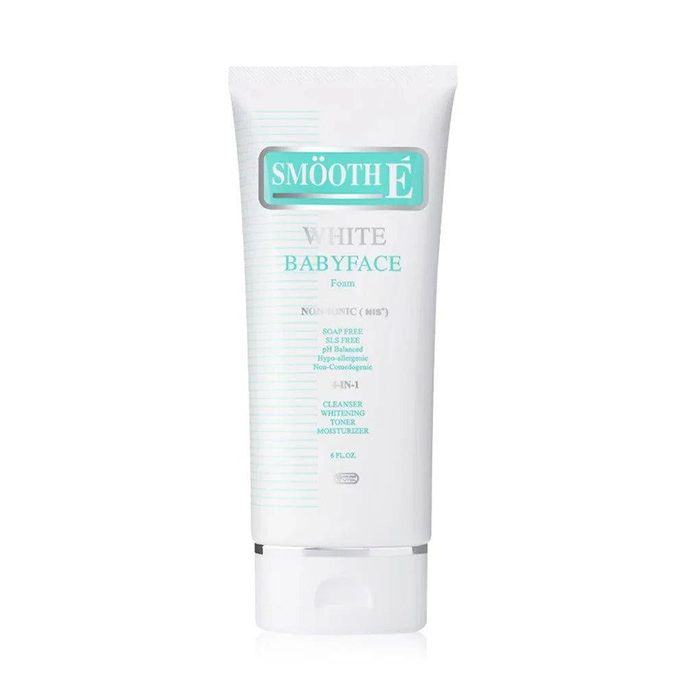 Smooth E Foam Cleanser - White Babyface Formula - Beauty Buddy