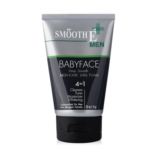Smooth E For Men Cleansing Foam - Oil Control Formula - Beauty Buddy