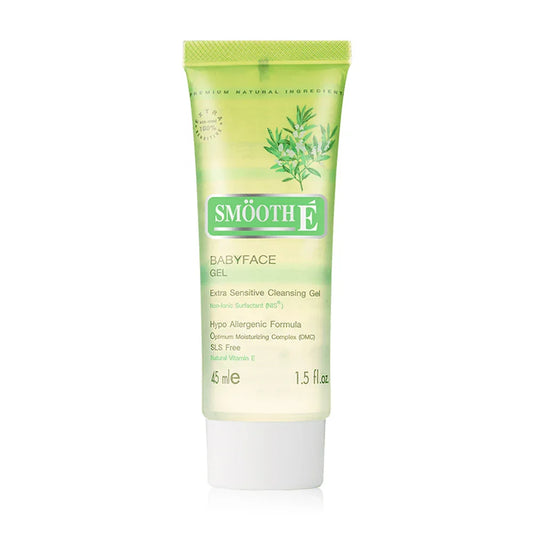 Smooth E Cleansing Gel - Oil-Free & Alcohol-Free for Sensitive Skin - Beauty Buddy