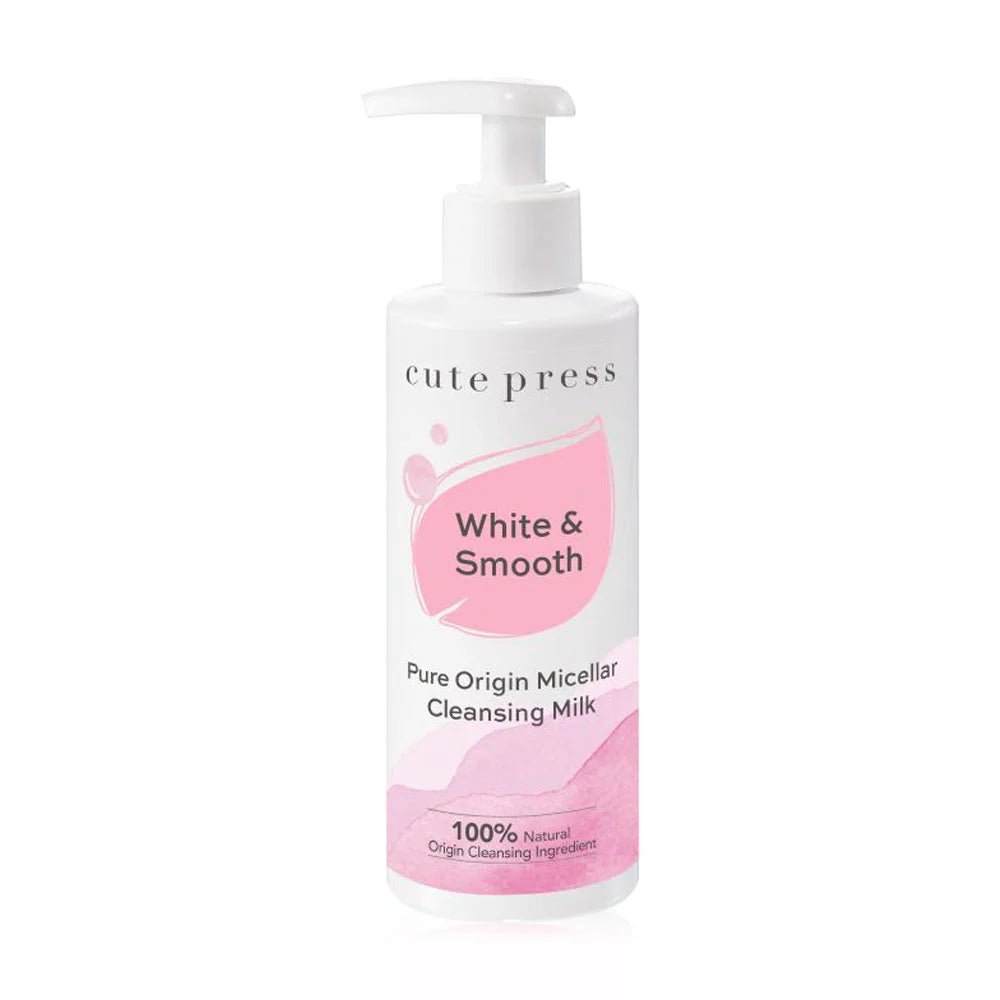 Cute Press Cleansing Milk - Pure Origin Micellar Formula - Beauty Buddy