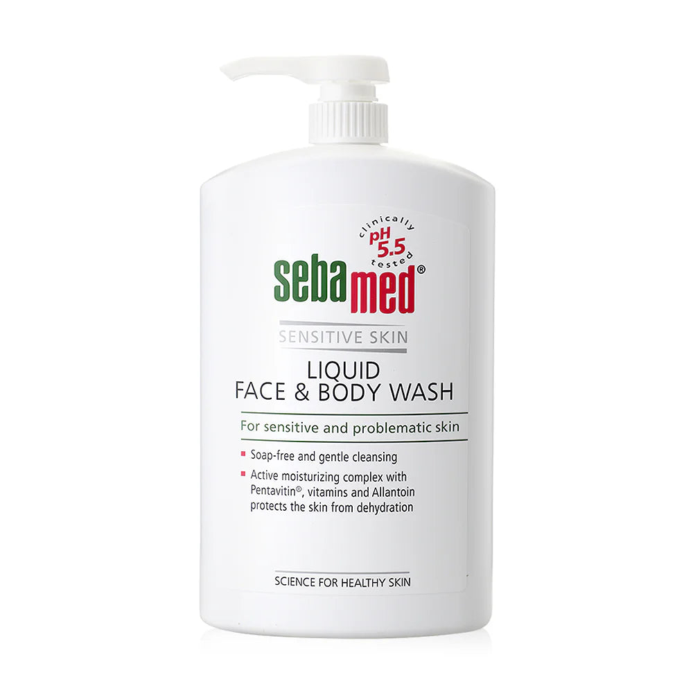 SEBAMED Liquid Face & Body Wash 1000ml