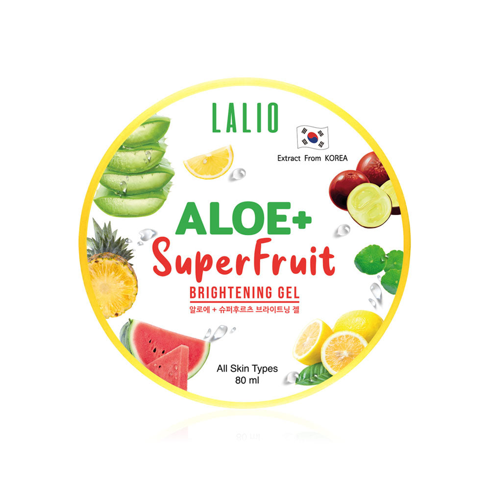 Lalio Aloe Plus Superfruit Brightening Gel 80ml
