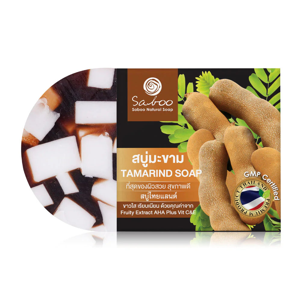 Saboo Thailand Natural Soap Black Box Tamarind 100g