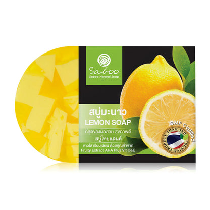 Saboo Thailand Natural Soap Black Box Lemon 100g