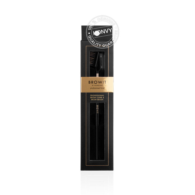 Browit Brow Comb & Brush - Professional Eyebrow and Lash Tool - Beauty Buddy