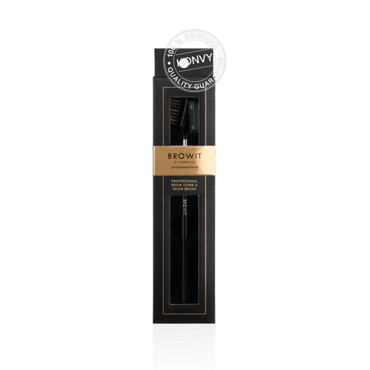Browit Brow Comb & Brush - Professional Eyebrow and Lash Tool - Beauty Buddy