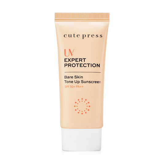 Cute Press UV Expert Protection Bare Skin Tone Up Sunscreen SPF 50+/PA++ 30g