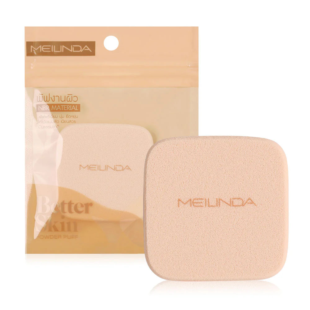 Mei Linda Better Skin Powder Puff - #Square