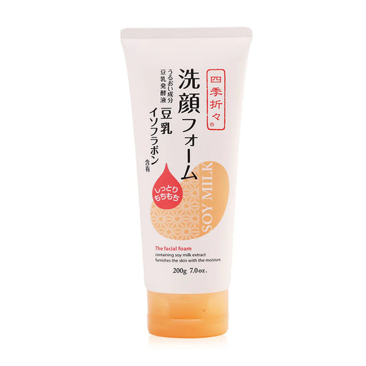 Kumano Shikioriori Soy Milk Facial Foam 200g