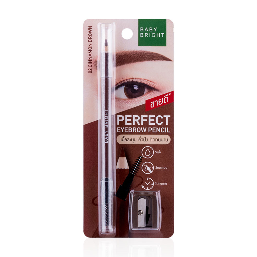 Baby Bright Eyebrow Pencil - 1.2g Cinnamon Brown - Beauty Buddy