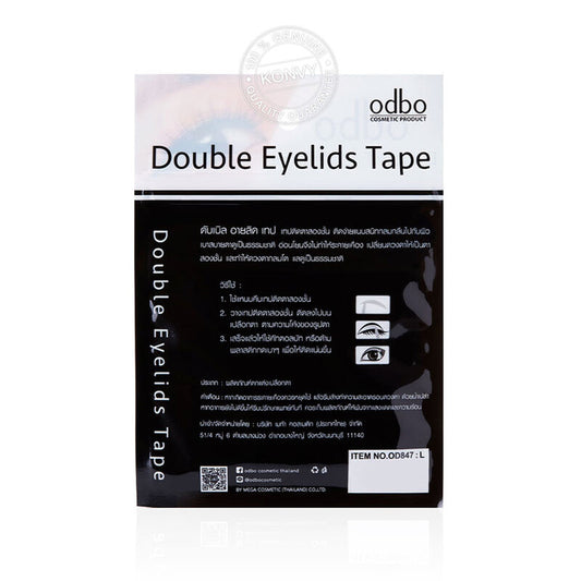 ODBO Eyelid Tape - Flesh-Colored Double Eyelids, Size L, 120 Pairs - Beauty Buddy