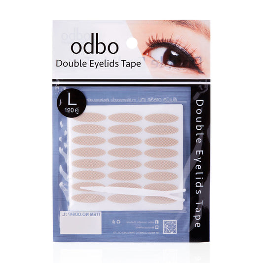 ODBO Eyelid Tape - Flesh-Colored Double Eyelids, Size L, 120 Pairs - Beauty Buddy