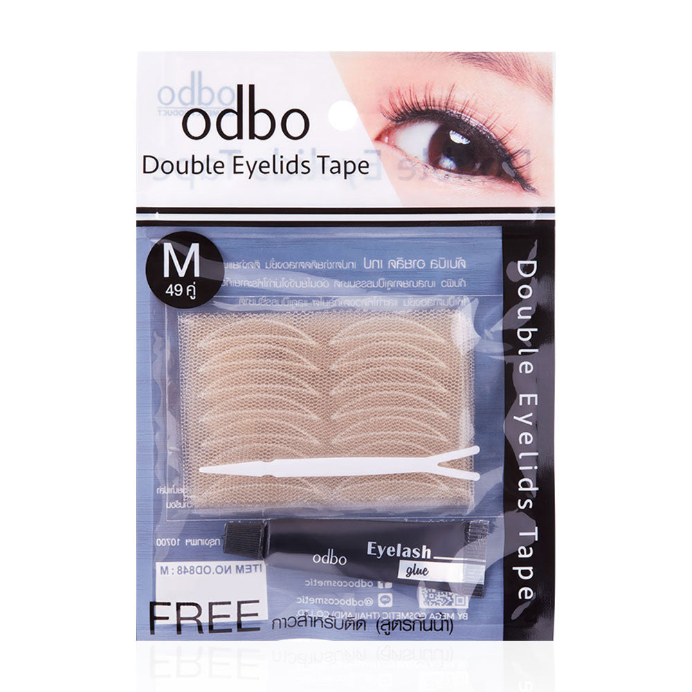 ODBO Double Eyelid Tape - Size M, 49 Pairs - Beauty Buddy