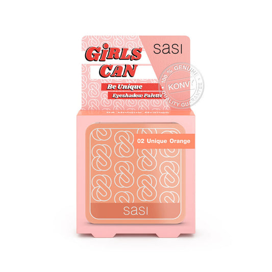 SASI Eyeshadow Palette - Unique Orange 4 Colors, 3 Textures - Beauty Buddy