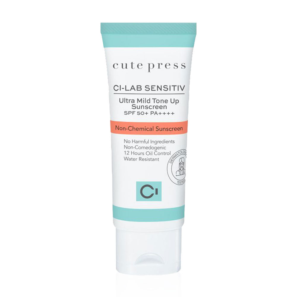 Cute Press Sunscreen - Ci-Lab Sensitiv Ultra Mild SPF 50+ PA+ - Beauty Buddy