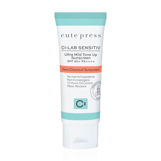 Cute Press Sunscreen - Ci-Lab Sensitiv Ultra Mild SPF 50+ PA+ - Beauty Buddy