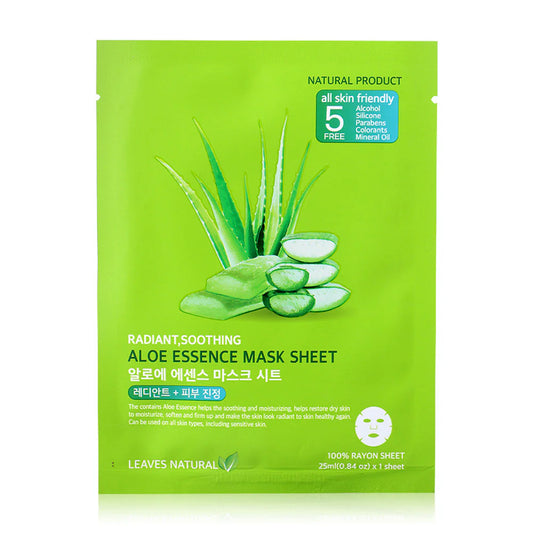 Leaf Natural Aloe Essence Mask Sheet 25ml