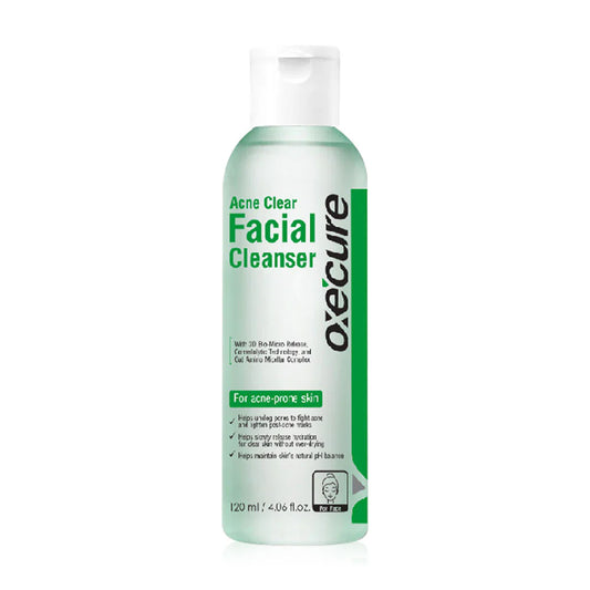 Oxe Cure Facial Cleanser - Acne Clear Formula for All Skin Types - Beauty Buddy