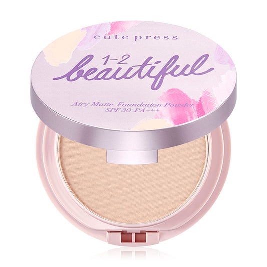 Cute Press Foundation Powder - Airy Matte SPF30/PA+++ #01 - Beauty Buddy