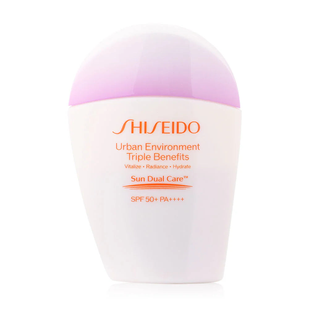 Shiseido Urban Environment Triple Beauty Suncare Emulsion SPF 50+ PA++++ 30ml