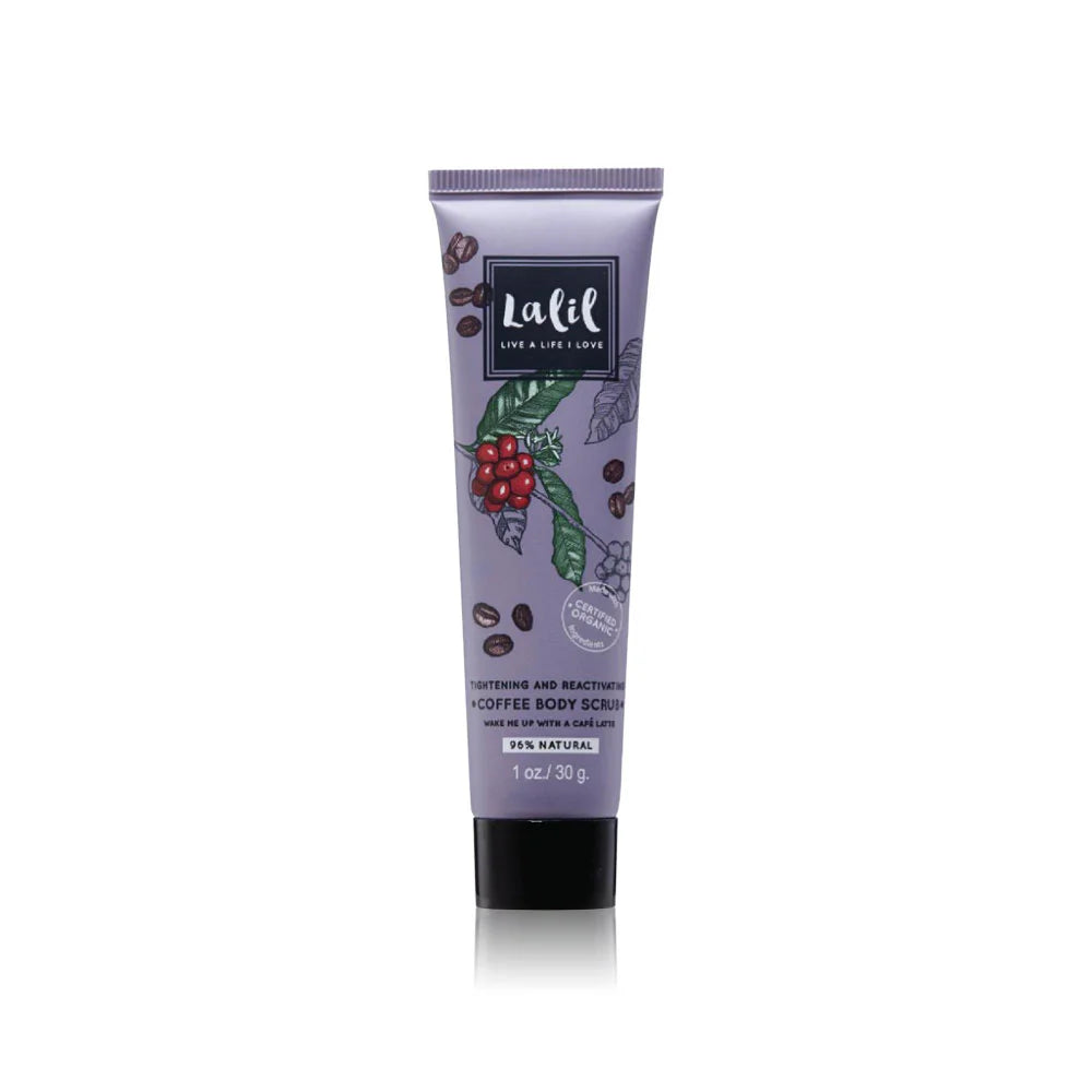 Lalil Tightening & Reactivating Coffee Body Scrub 30g