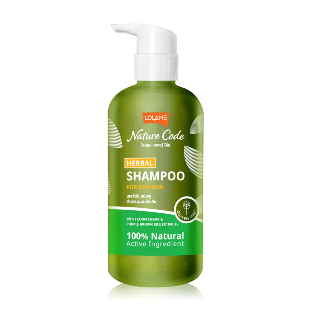 Lolane Nature Code Herbal Shampoo For Dry Hair 280ml