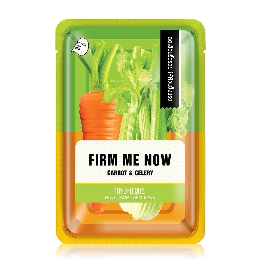 MYU-NIQUE Fresh From Farm Carrot & Celery Mask 25g Sheet Mask